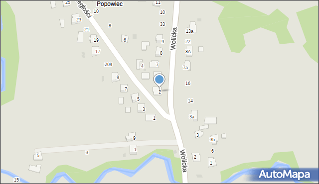 Sędziszów Małopolski, Wolica Piaskowa, 6, mapa Sędziszów Małopolski