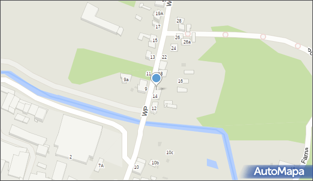 Sierpc, Wojska Polskiego, 14A, mapa Sierpc