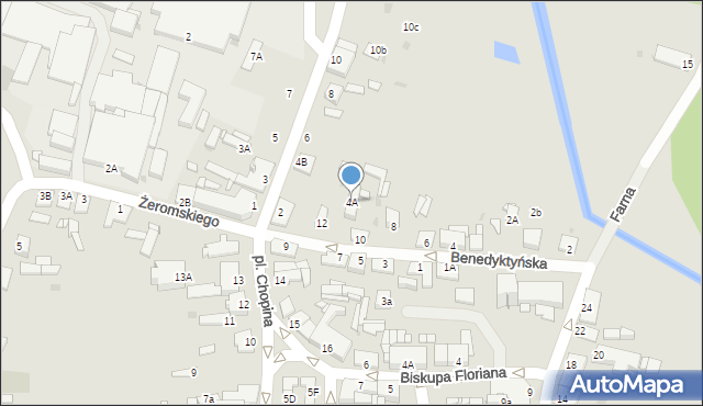 Sierpc, Wojska Polskiego, 4A, mapa Sierpc