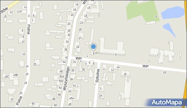 Skaryszew, Wojska Polskiego, 3, mapa Skaryszew