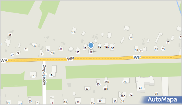 Skarżysko-Kamienna, Wojska Polskiego, 49, mapa Skarżysko-Kamienna