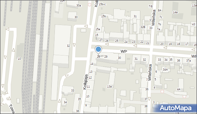 Słupsk, Wojska Polskiego, 28, mapa Słupska