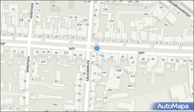 Słupsk, Wojska Polskiego, 42, mapa Słupska