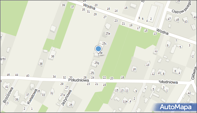 Smardzewice, Wodna, 25f, mapa Smardzewice