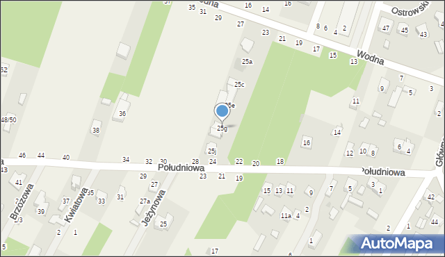 Smardzewice, Wodna, 25g, mapa Smardzewice