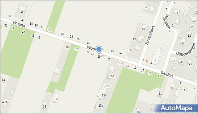 Smardzewice, Wodna, 29, mapa Smardzewice