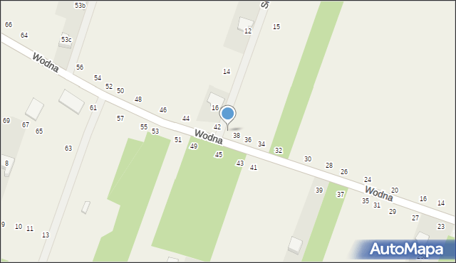 Smardzewice, Wodna, 40, mapa Smardzewice