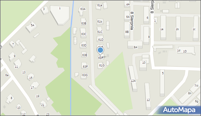 Sokołów Podlaski, Wolności, 61F, mapa Sokołów Podlaski