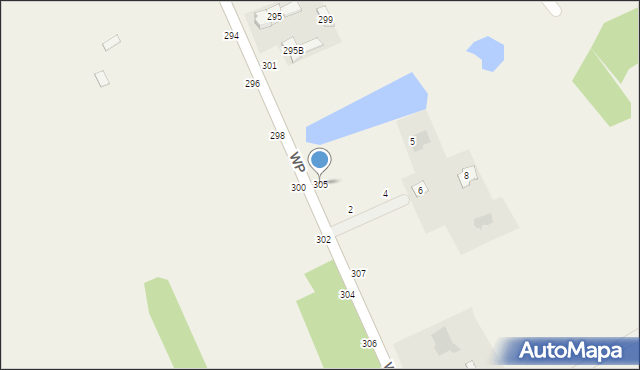 Sowia Wola, Wojska Polskiego, 305, mapa Sowia Wola