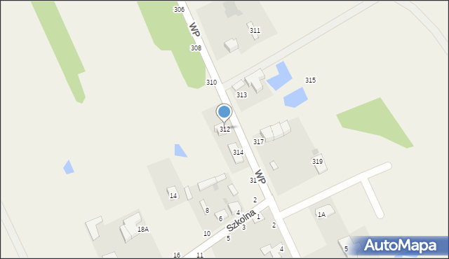 Sowia Wola, Wojska Polskiego, 312, mapa Sowia Wola
