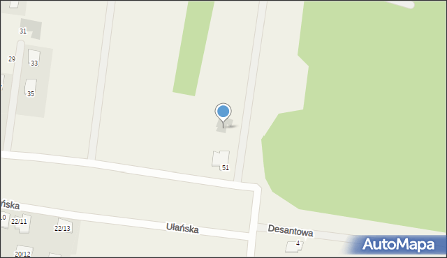 Sowlany, Wojskowa, 53, mapa Sowlany