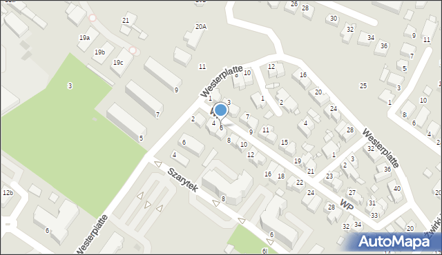 Środa Wielkopolska, Wojska Polskiego, 6, mapa Środa Wielkopolska