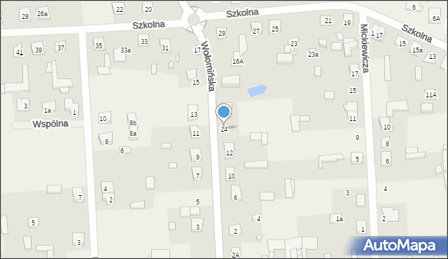 Stanisławów, Wołomińska, 14, mapa Stanisławów