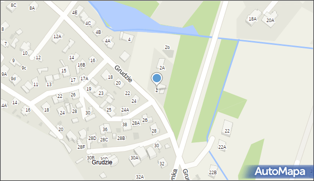 Stanisławów Drugi, Wolska, 2, mapa Stanisławów Drugi