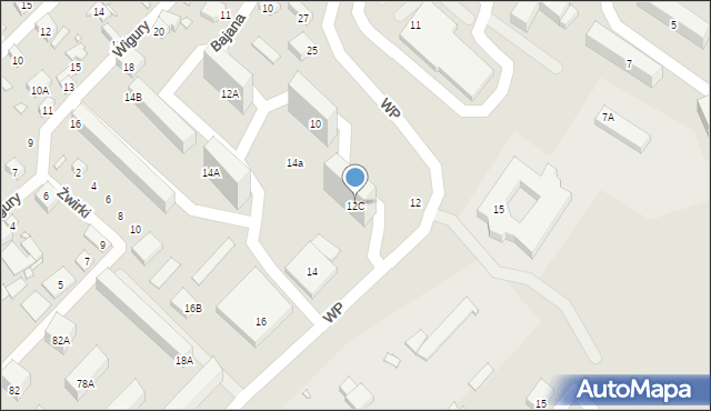 Starachowice, Wojska Polskiego, 12C, mapa Starachowic