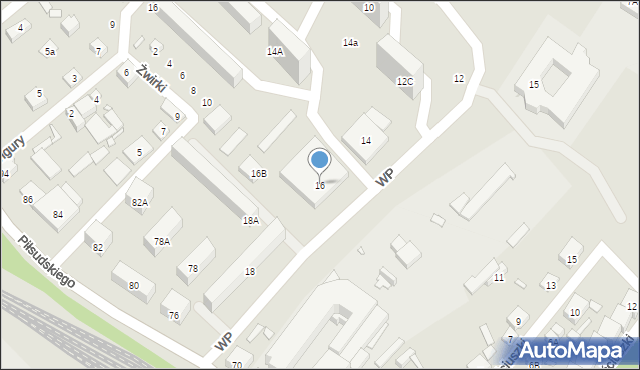 Starachowice, Wojska Polskiego, 16, mapa Starachowic