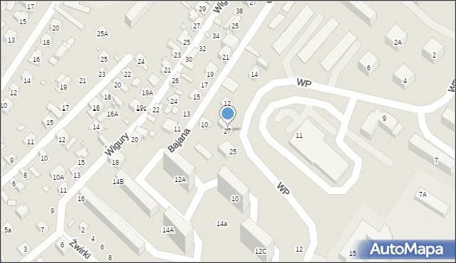 Starachowice, Wojska Polskiego, 27, mapa Starachowic