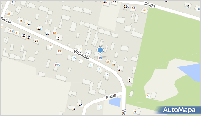 Stare Dłutowo, Wolności, 10, mapa Stare Dłutowo