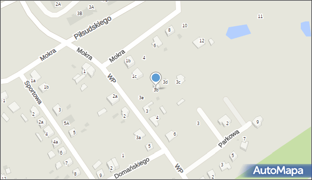 Stepnica, Wojska Polskiego, 3b, mapa Stepnica