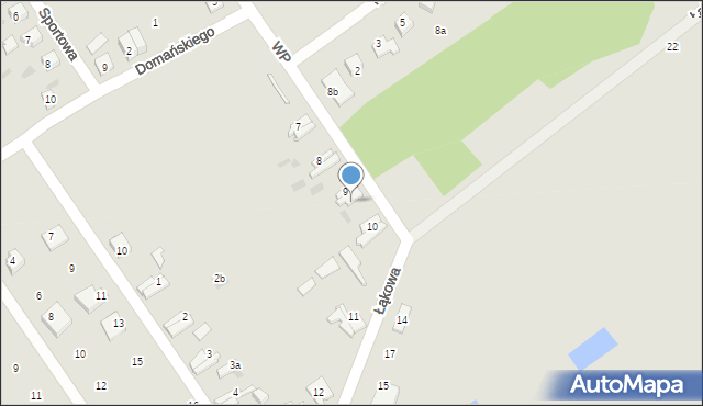 Stepnica, Wojska Polskiego, 9a, mapa Stepnica