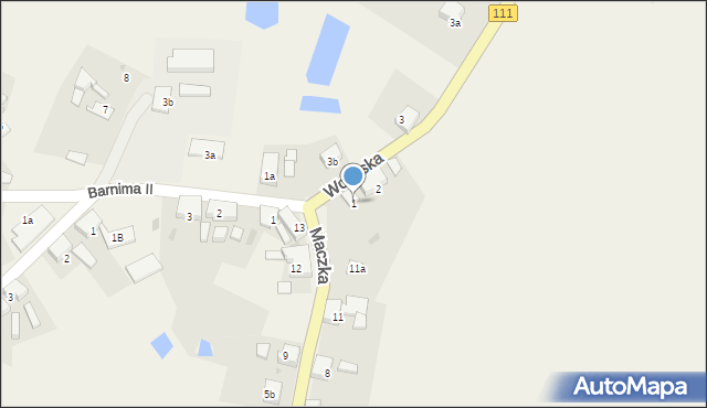 Stepniczka, Wolińska, 1, mapa Stepniczka