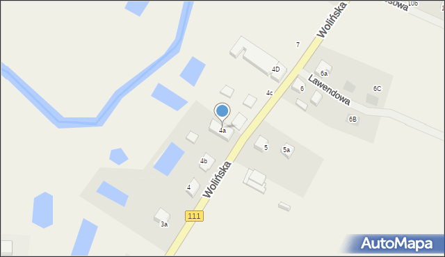 Stepniczka, Wolińska, 4a, mapa Stepniczka