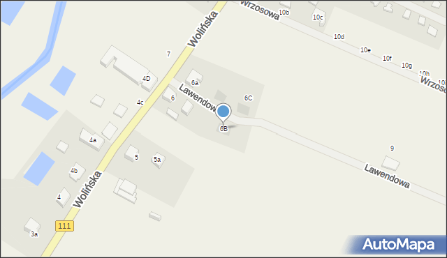 Stepniczka, Wolińska, 6B, mapa Stepniczka