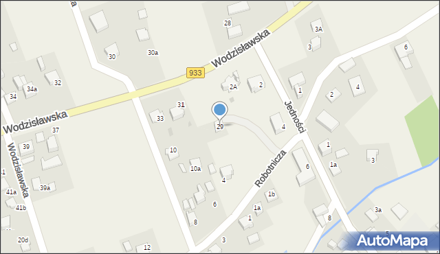Studzionka, Wodzisławska, 29, mapa Studzionka