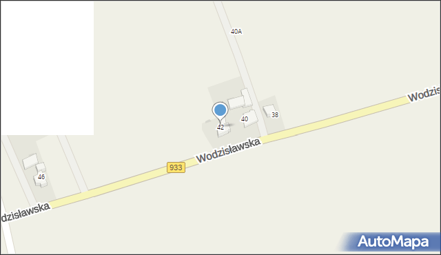 Studzionka, Wodzisławska, 42, mapa Studzionka