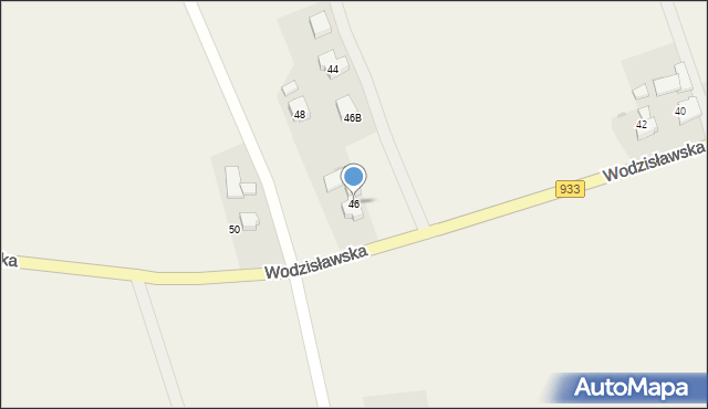 Studzionka, Wodzisławska, 46, mapa Studzionka