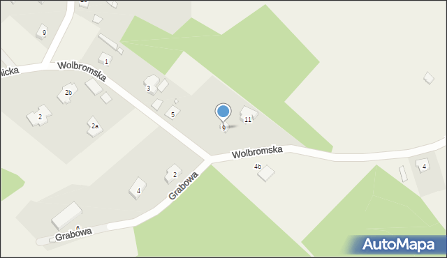Suchacz, Wolbromska, 9, mapa Suchacz