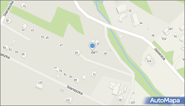 Sułkowice, Wolności, 33a, mapa Sułkowice