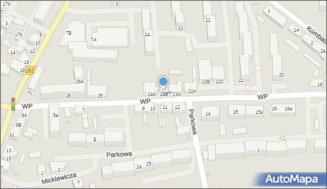 Świdwin, Wojska Polskiego, 24B, mapa Świdwin