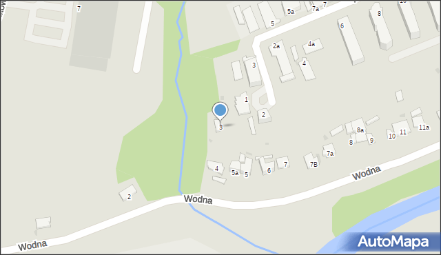 Świecie, Wodna, 3, mapa Świecie