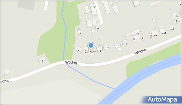 Świecie, Wodna, 5, mapa Świecie