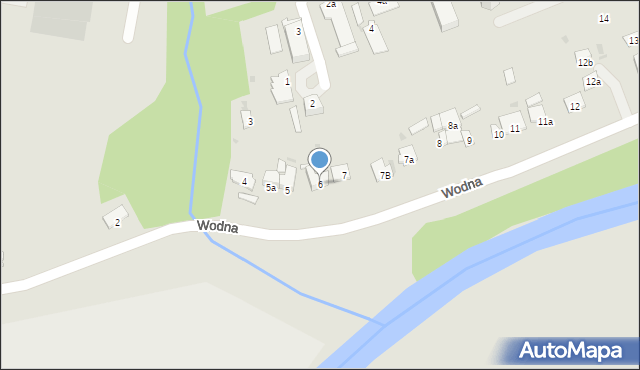 Świecie, Wodna, 6, mapa Świecie
