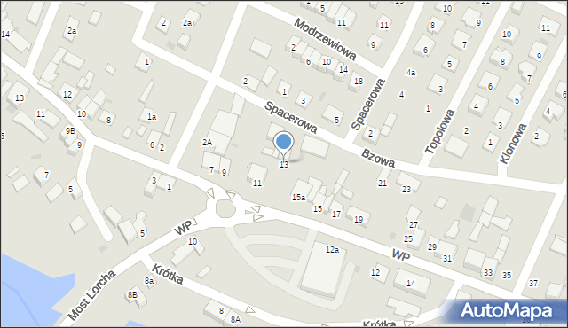 Świecie, Wojska Polskiego, 13, mapa Świecie