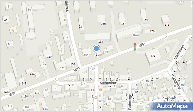 Świecie, Wojska Polskiego, 157, mapa Świecie