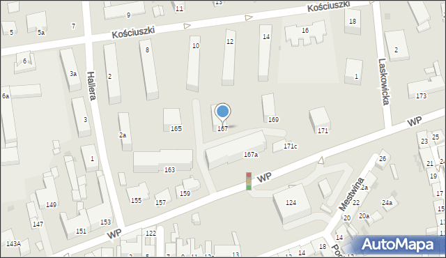 Świecie, Wojska Polskiego, 167, mapa Świecie