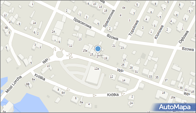 Świecie, Wojska Polskiego, 17, mapa Świecie