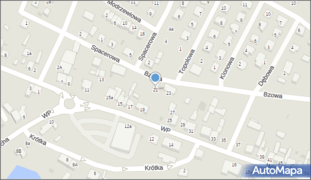 Świecie, Wojska Polskiego, 21, mapa Świecie