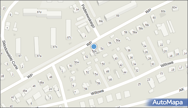 Świecie, Wojska Polskiego, 52b, mapa Świecie