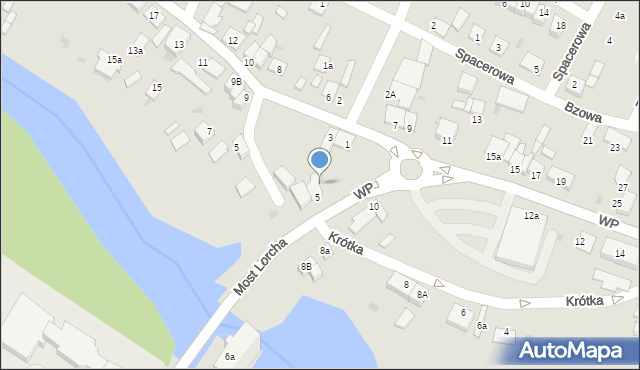 Świecie, Wojska Polskiego, 5a, mapa Świecie