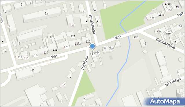 Świecie, Wojska Polskiego, 96, mapa Świecie