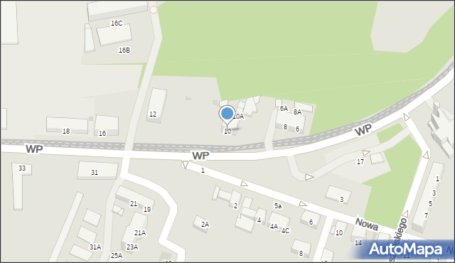 Świętochłowice, Wojska Polskiego, 10, mapa Świętochłowice