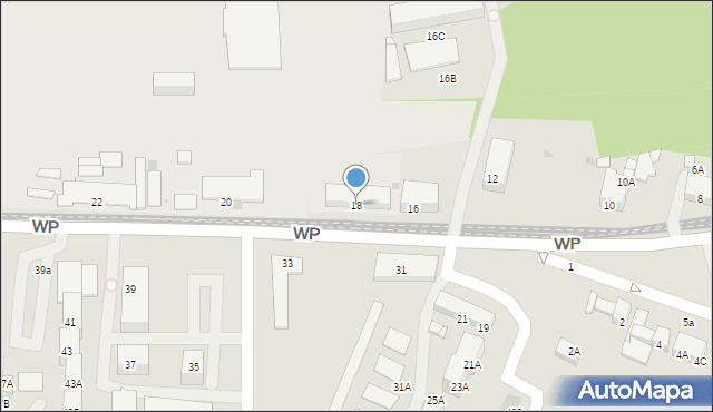 Świętochłowice, Wojska Polskiego, 18, mapa Świętochłowice