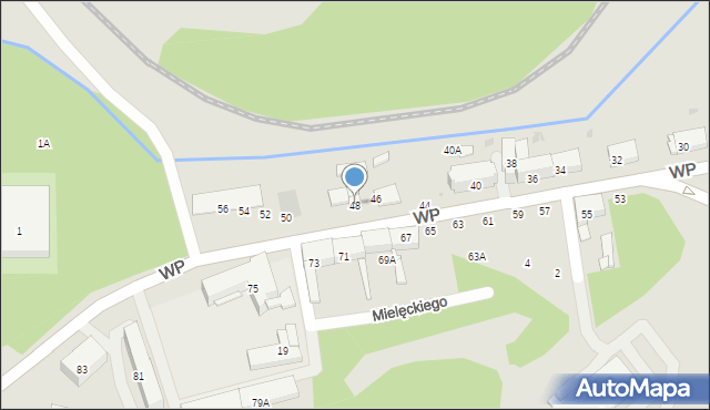 Świętochłowice, Wojska Polskiego, 48, mapa Świętochłowice