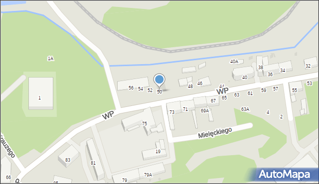 Świętochłowice, Wojska Polskiego, 50, mapa Świętochłowice