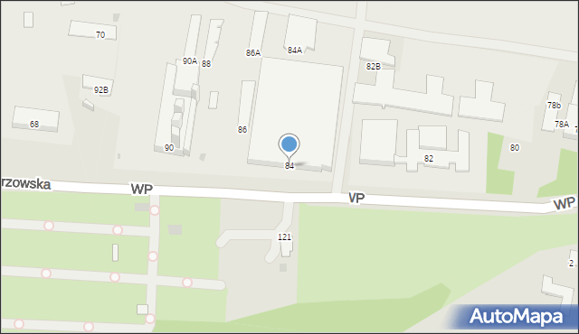 Świętochłowice, Wojska Polskiego, 84, mapa Świętochłowice