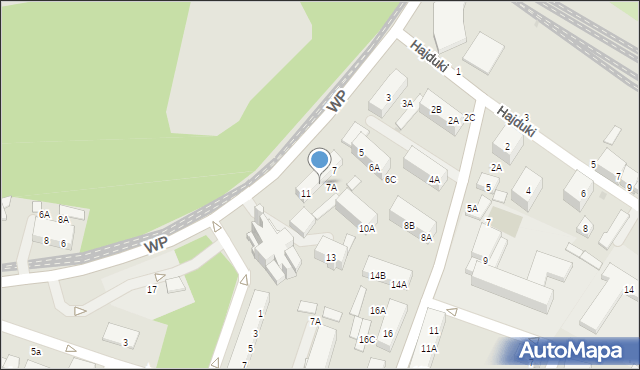 Świętochłowice, Wojska Polskiego, 9, mapa Świętochłowice